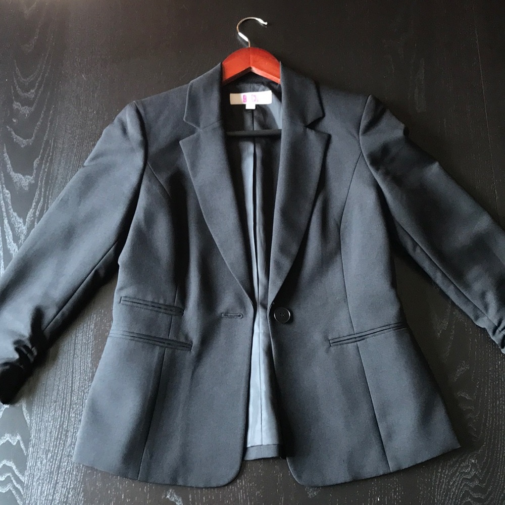 Black Blazer, Suit Separates, Work Jacket